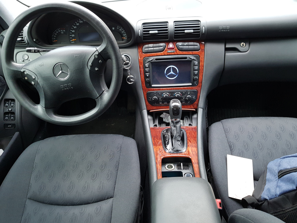 Андроид в mercedes w203 — Mercedes-Benz C-class (W203), 1,8 л, 2003 ...