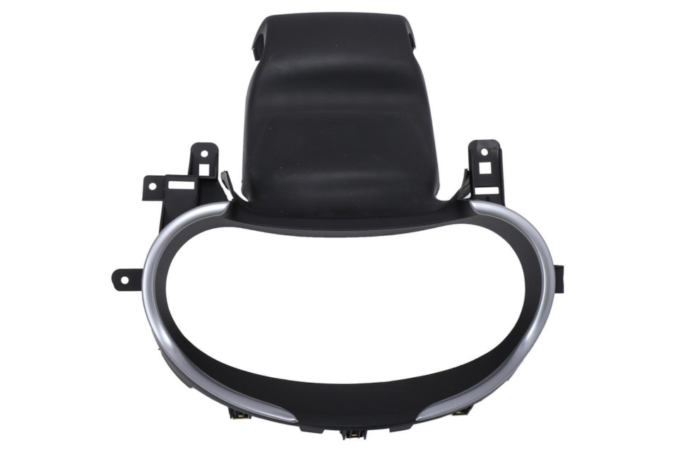 84090830 Arctic Silver Instrument Panel Cluster Trim Plate GM