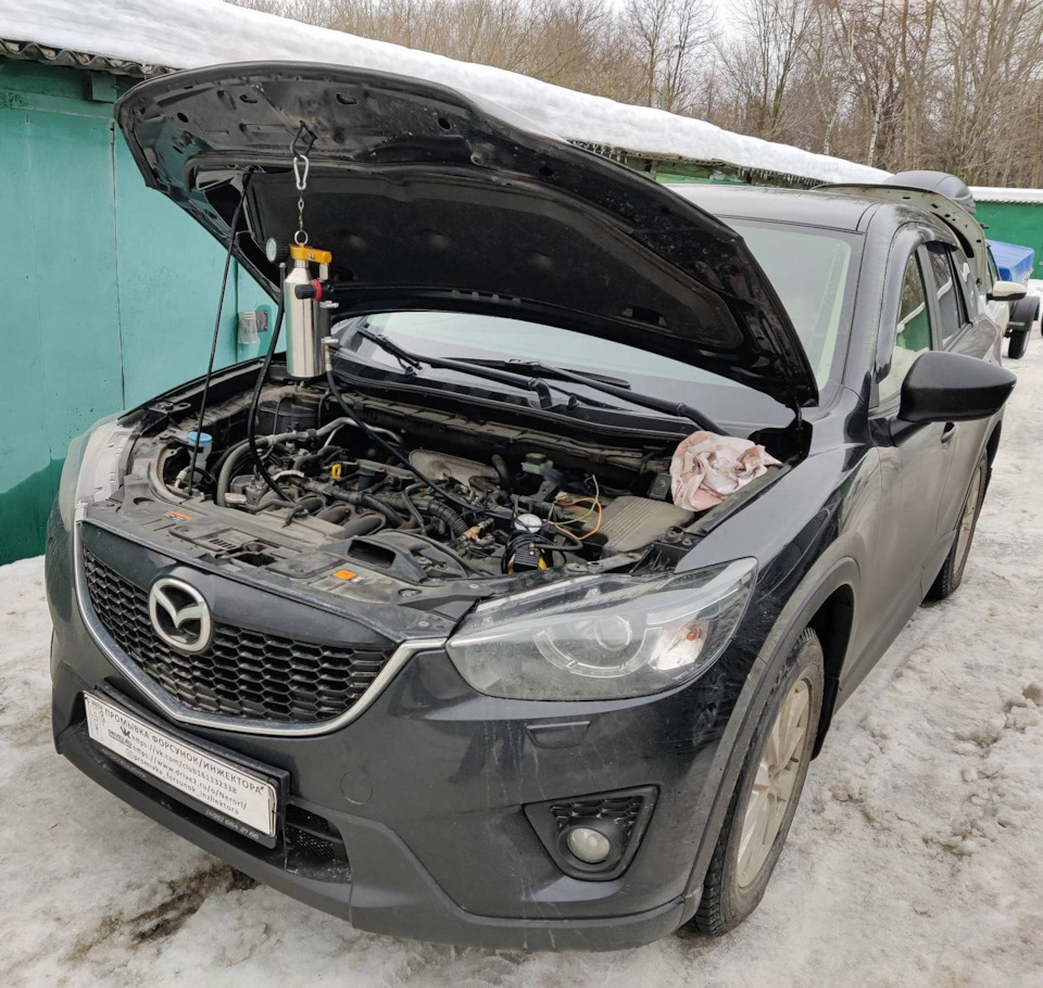 Как снять форсунки мазда сх 5 Mazda CX5 промывка форсунок/инжектора - Промывка форсунок/инжектора на DRIVE2