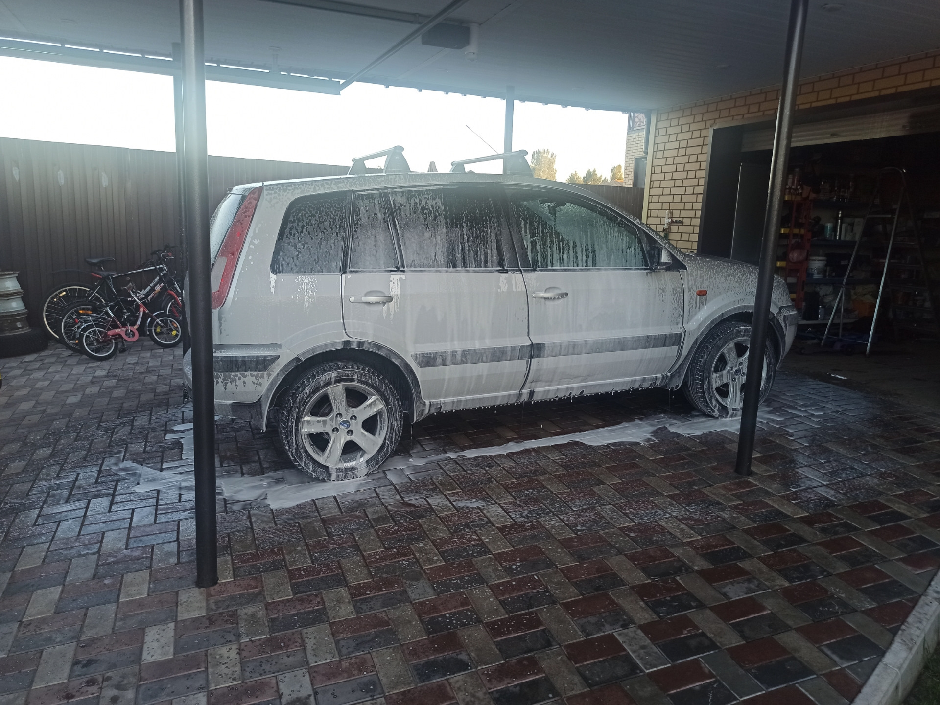 Приобрёл пенНую насадку для керхера — Ford Fusion, 1,4 л, 2007 года ...