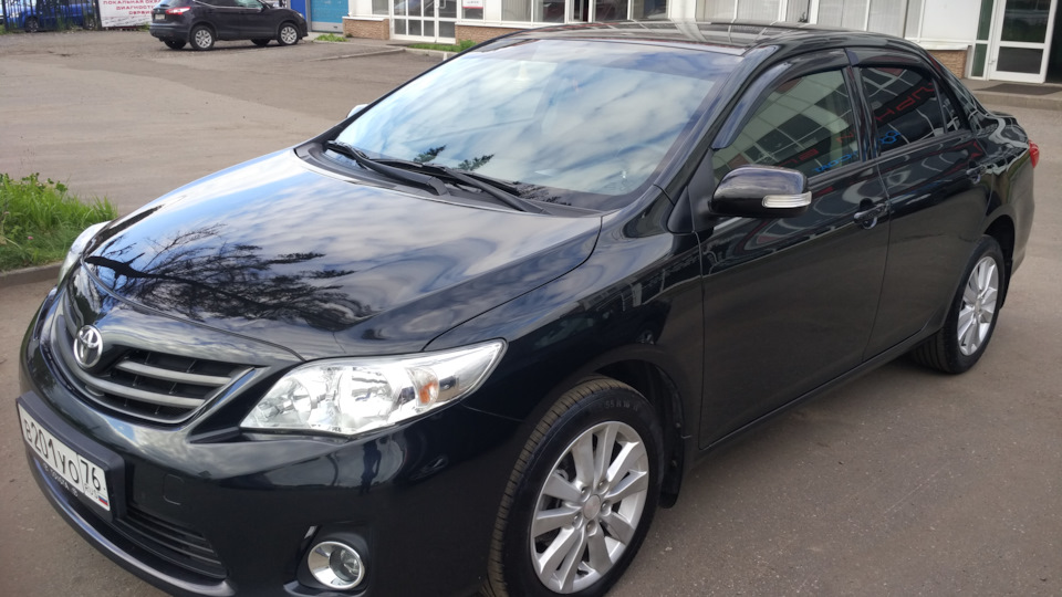 Bi-Led в ближний свет ! — Toyota Corolla (140/150), 1,6 л, 2012 года ...