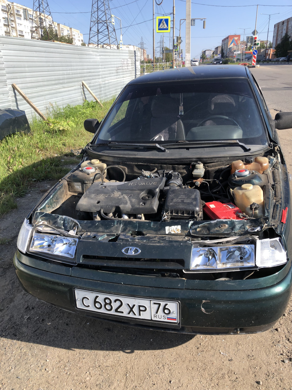 Попал в аварию — Lada 21120, 1,5 л, 2003 года | ДТП | DRIVE2