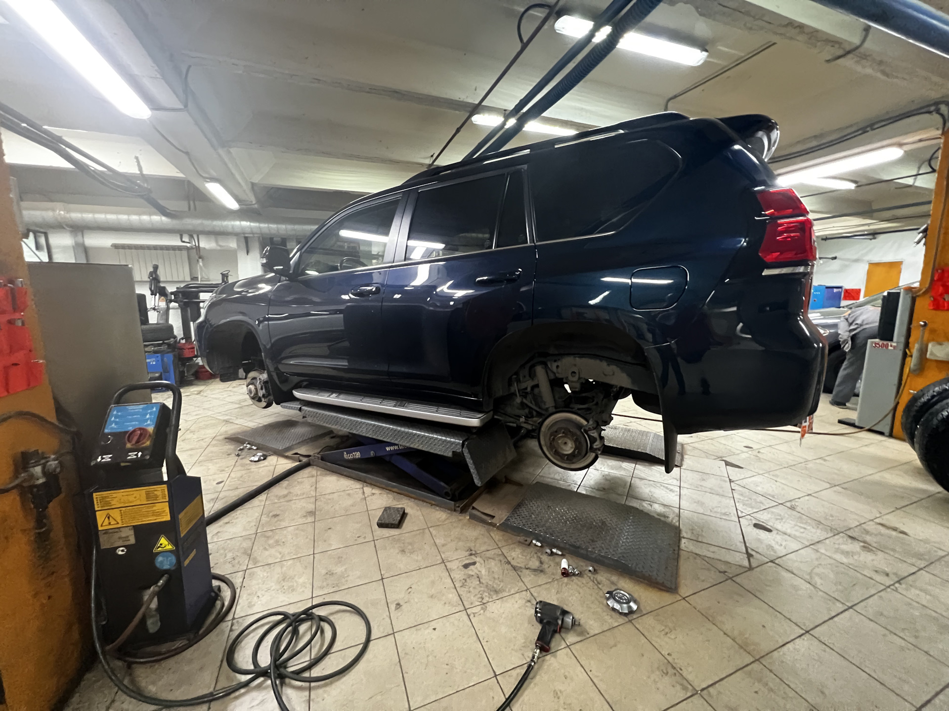 🚜 АТ колеса 🚙🛞 — Toyota Land Cruiser Prado 150-series, 2,8 л, 2019 года ...