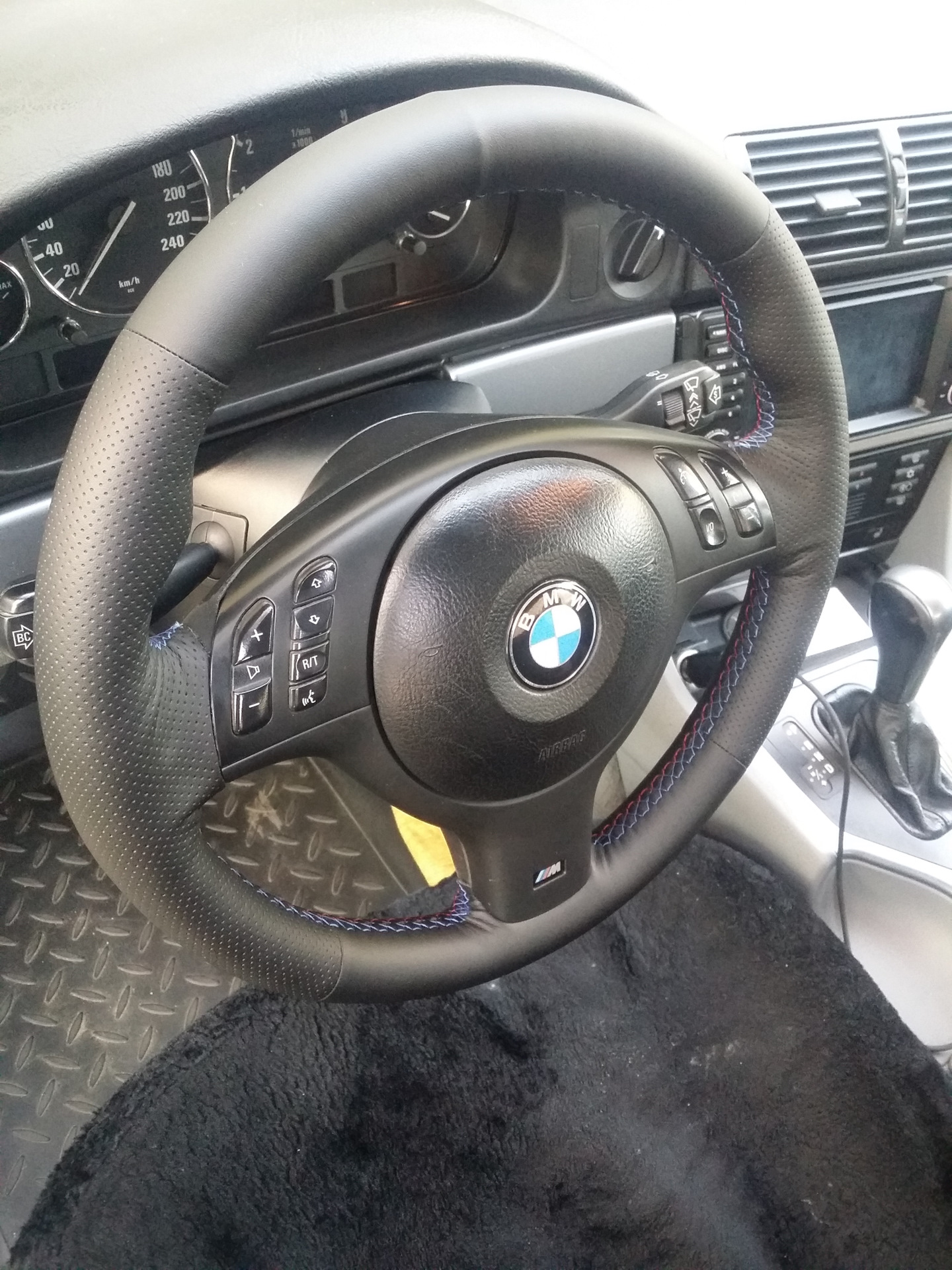 Перетяжка руля BMW Е39 — BMW 5 series (E39), 3 л, 2002 года | своими ...
