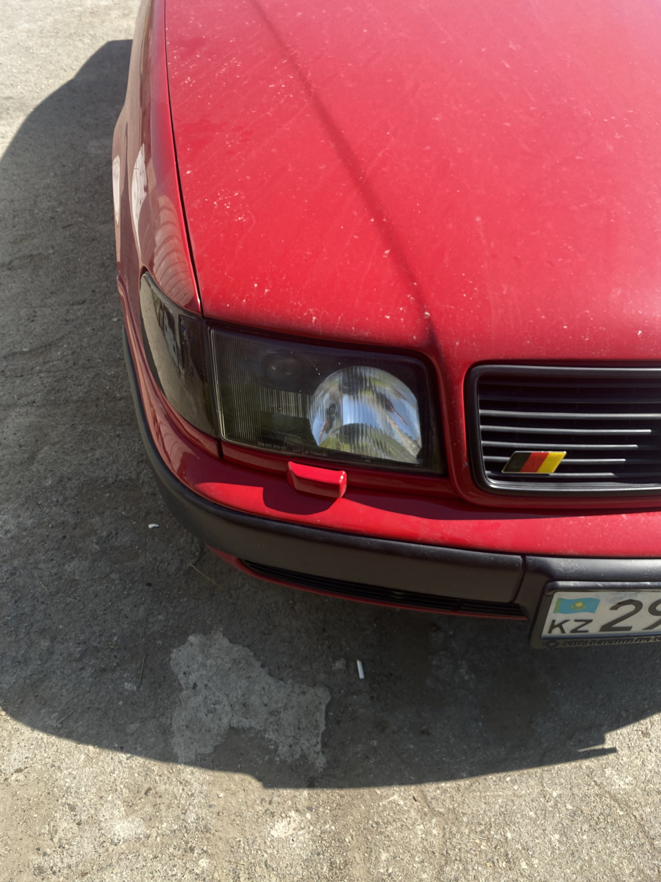 Омыватели фар. — Audi 100 (C4), 2 л, 1994 года | стайлинг | DRIVE2