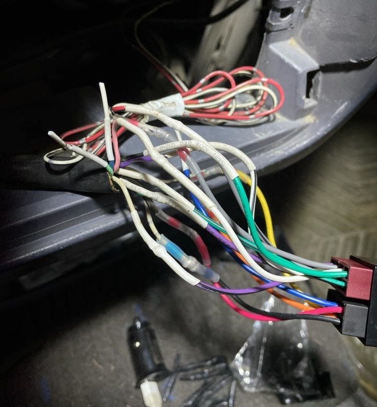 2Din pioneer и распиновка тойота по цветам проводов — Toyota Lite Ace ...