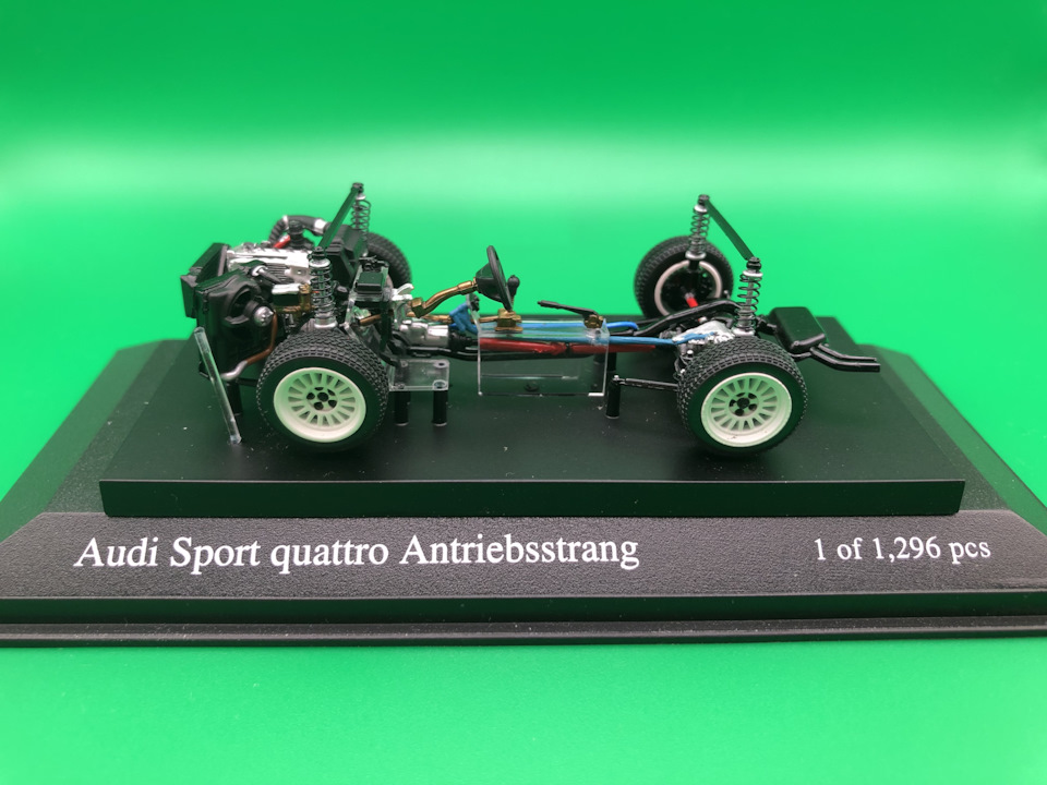 ミニカー 1/43 Audi Sport quatro Drive Train / PMA Audi Sport Quattro Antriebsstrang/DriveTrain 1:43 Minichamps