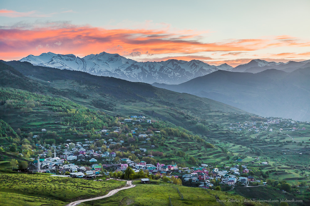 Дагестан аулы в горах