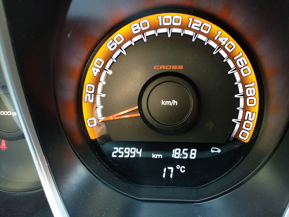 Photo from the logbook Lada Vesta Cross (1G)