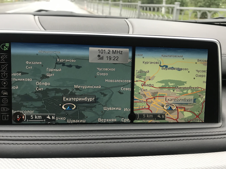 Вопрос знатокам по цветам карты навигации. — BMW X5 (F15), 3 л, 2015 ...