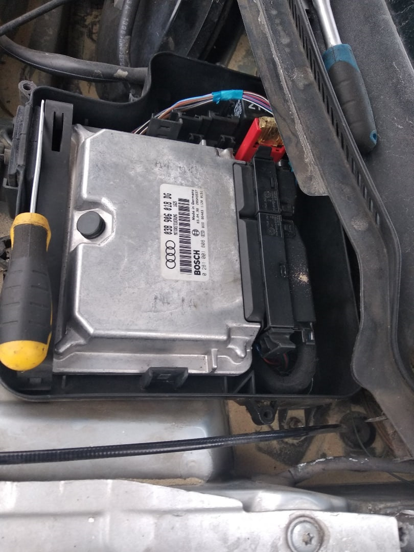 Stage 1.пайка чипов в ЭБУ. расчётных 160 кобылок — Audi A6 Avant (C5 ...