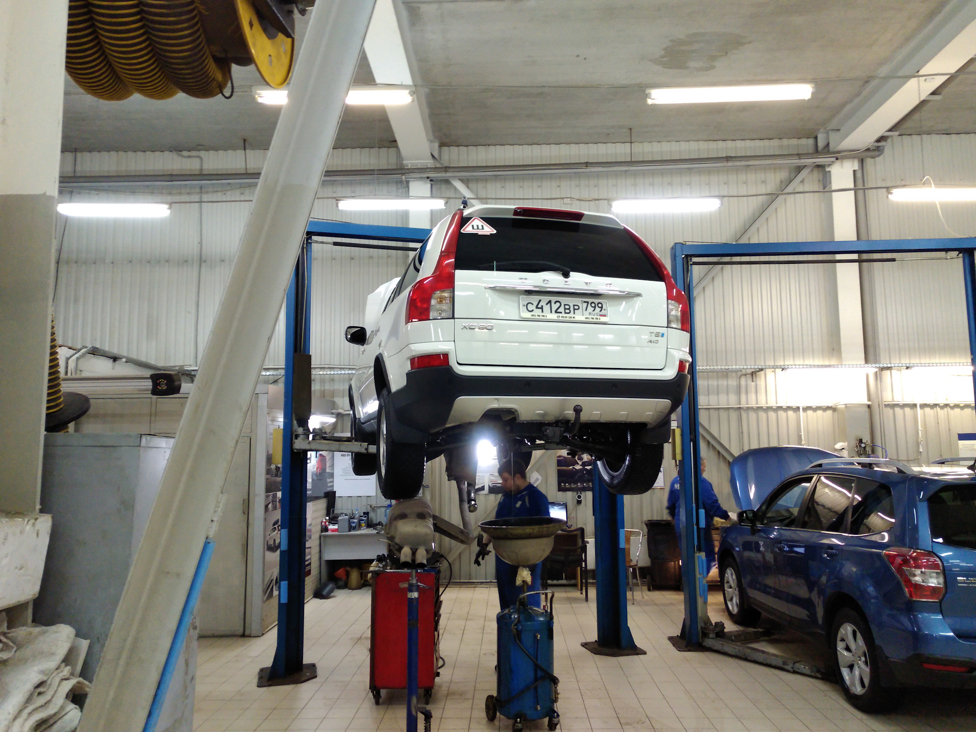 Замена масла в АКПП, муфте Халдекс и замена жидкости в гидроусилителе ...