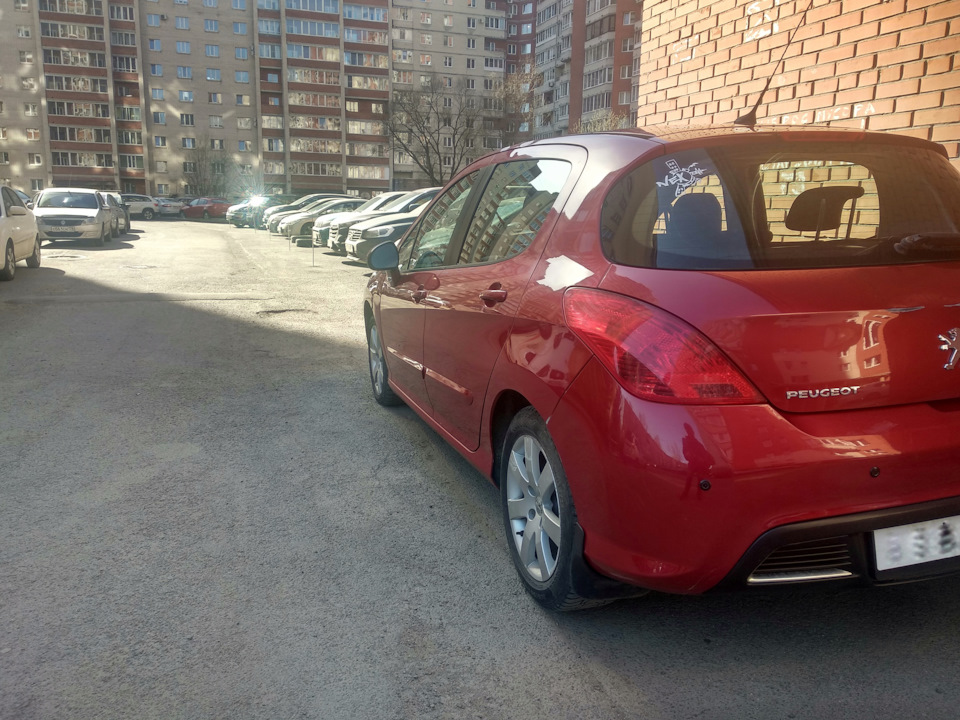 Фото в бортжурнале Peugeot 308 (1G)