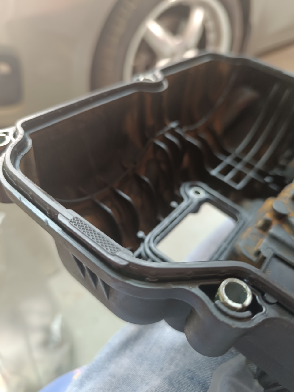 148. Замена прокладки клапанной крышки G4FG. — KIA Ceed SW (2G), 1,6 л ...