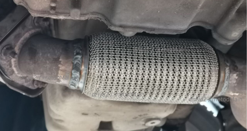 Замена гофры глушителя A14NET — Opel Astra J, 1,4 л, 2012 года | визит ...