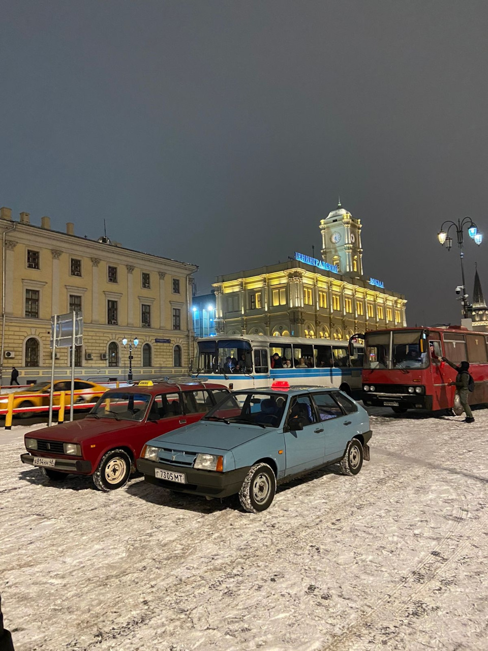 Декабрь 2021, Ленинградский вокзал — Lada 21093, 1,5 л, 1989 года | просто  так | DRIVE2