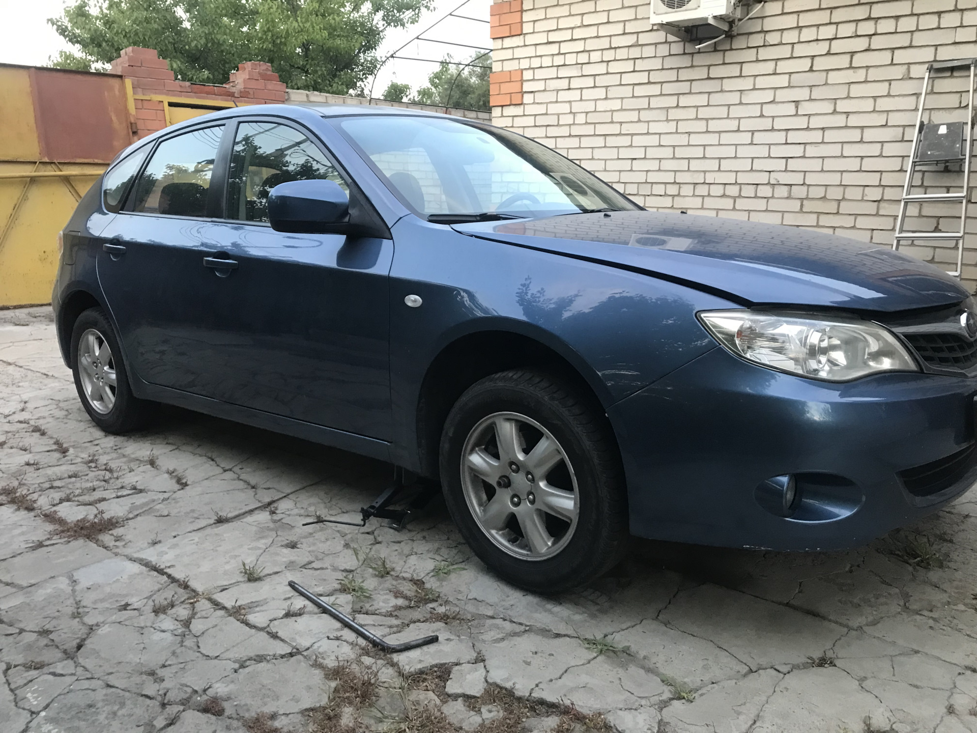 Новые старые диски — Subaru Impreza (GE, GH), 1,5 л, 2008 года | колёсные  диски | DRIVE2