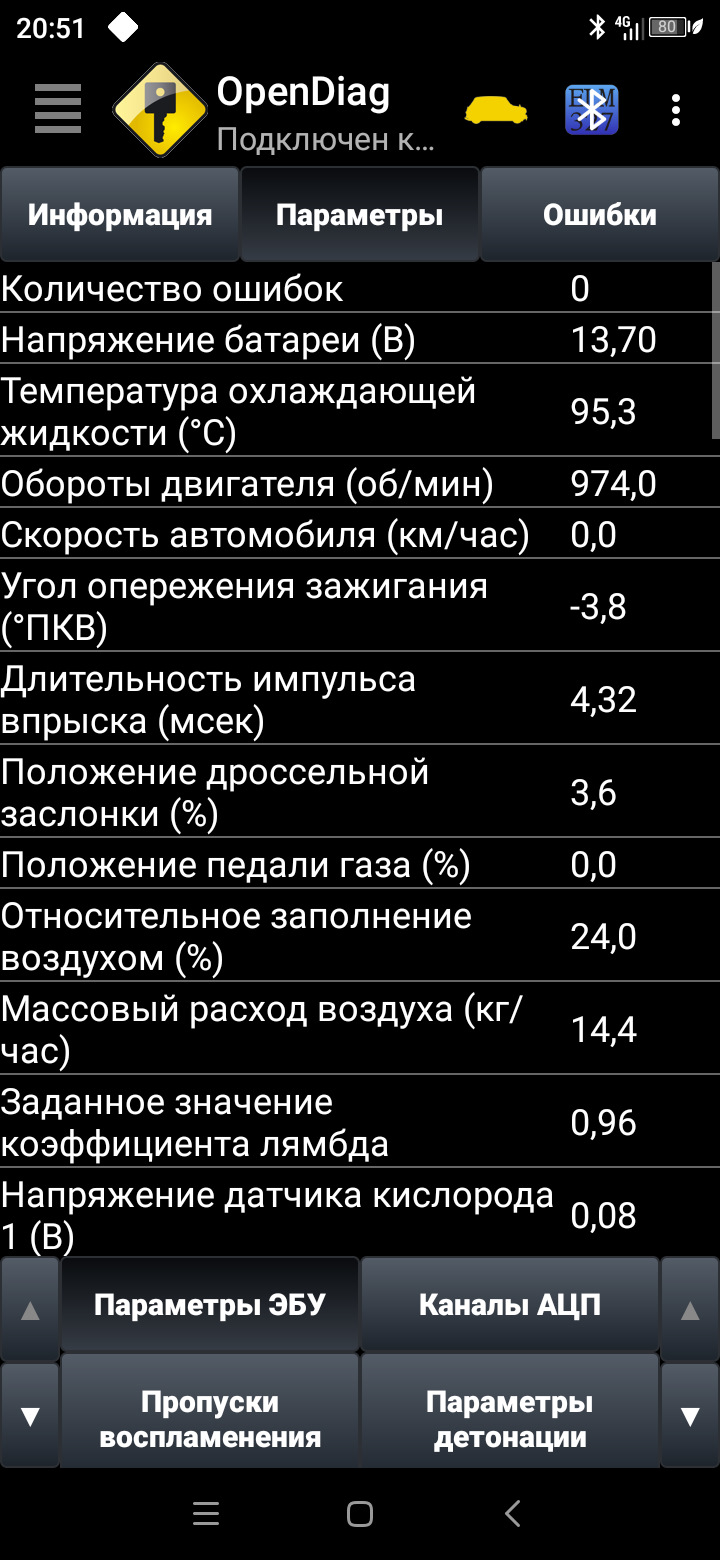 Детонация побеждена — Lada Калина 2 хэтчбек, 1,6 л, 2013 года | визит ...