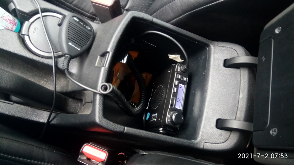 Установка СВ рации в машину — KIA Sportage (4G), 2 л., 2016 года ...