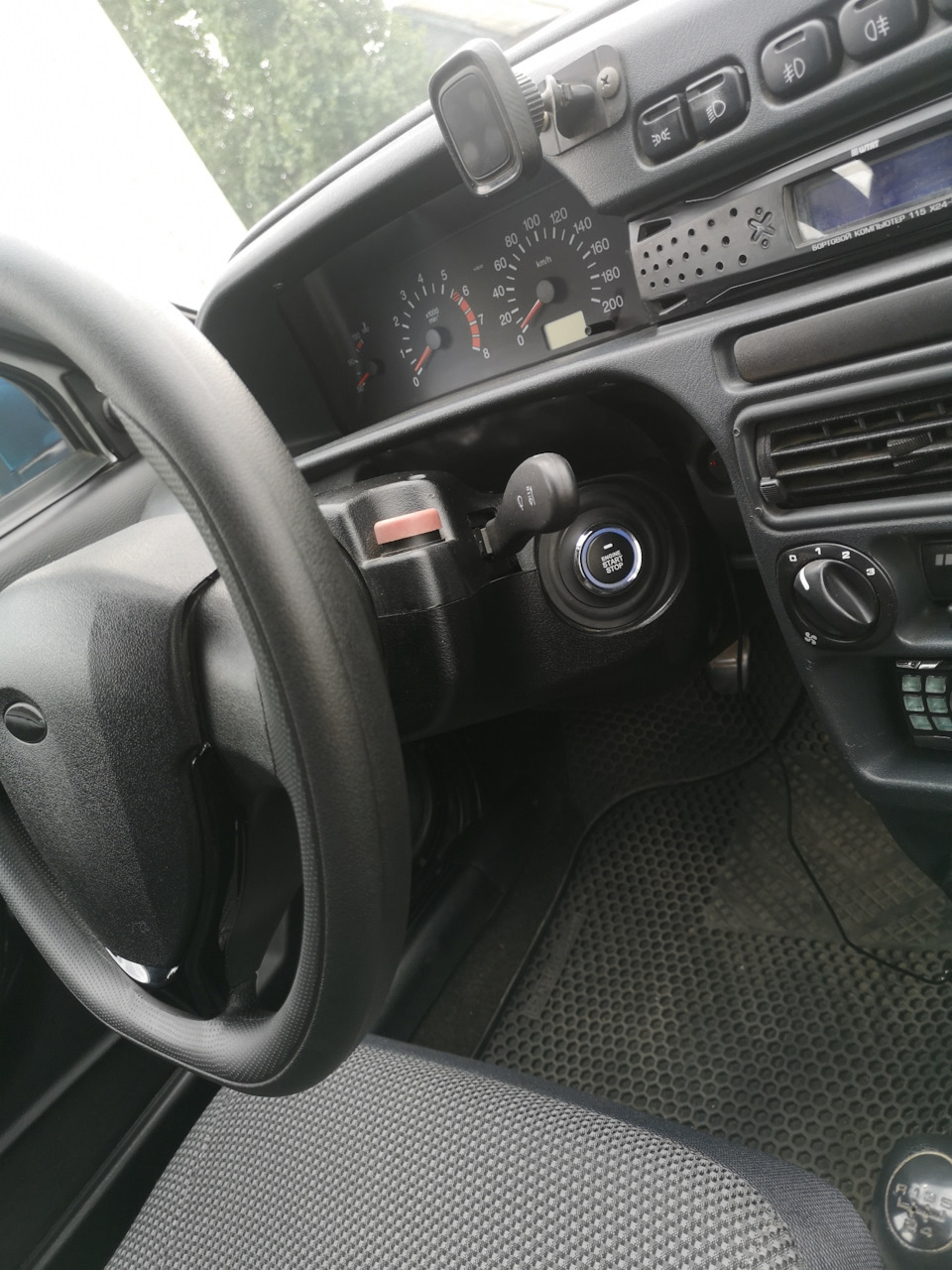 Бесключевой доступ! Автозапуск! Кнопка start/stop — Lada 2114, 1,6 л ...