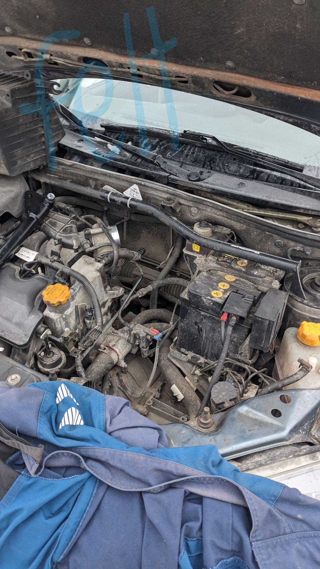 Установка демпфера рулевой рейки Лада Калина 2 2015 года выпуска. Руль ...