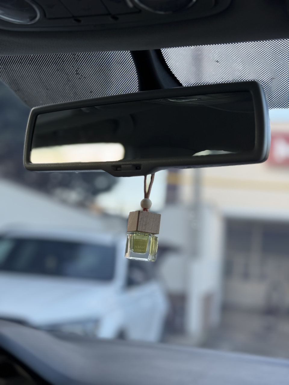 Ну и вешаю на зеркало — Skoda Octavia A7 Mk3