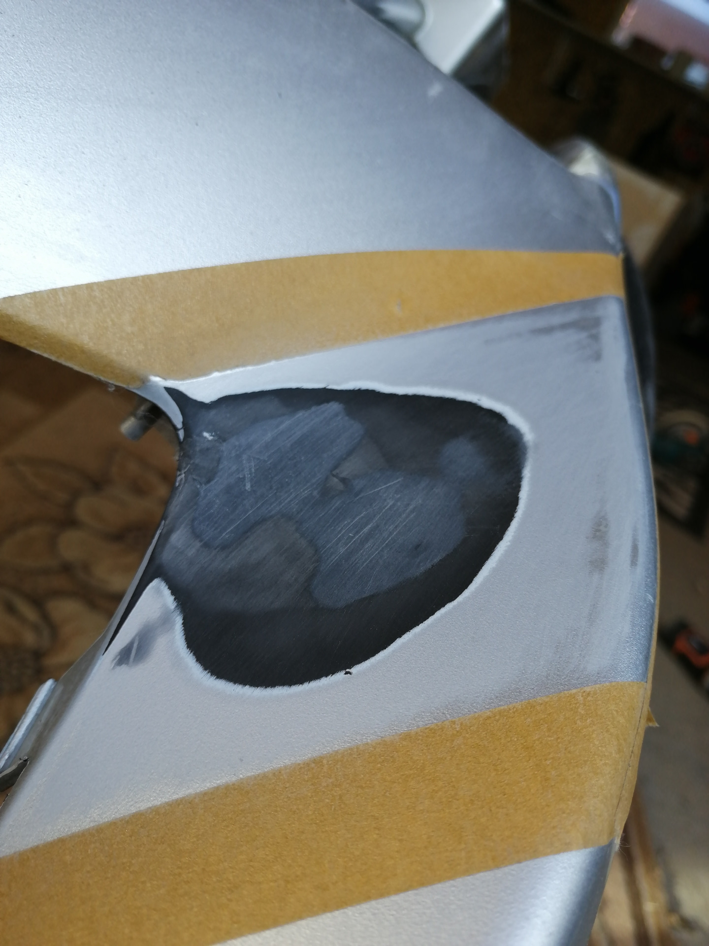 Трещина в бампере. — Geely Emgrand 7, 1,8 л, 2018 года | своими руками ...