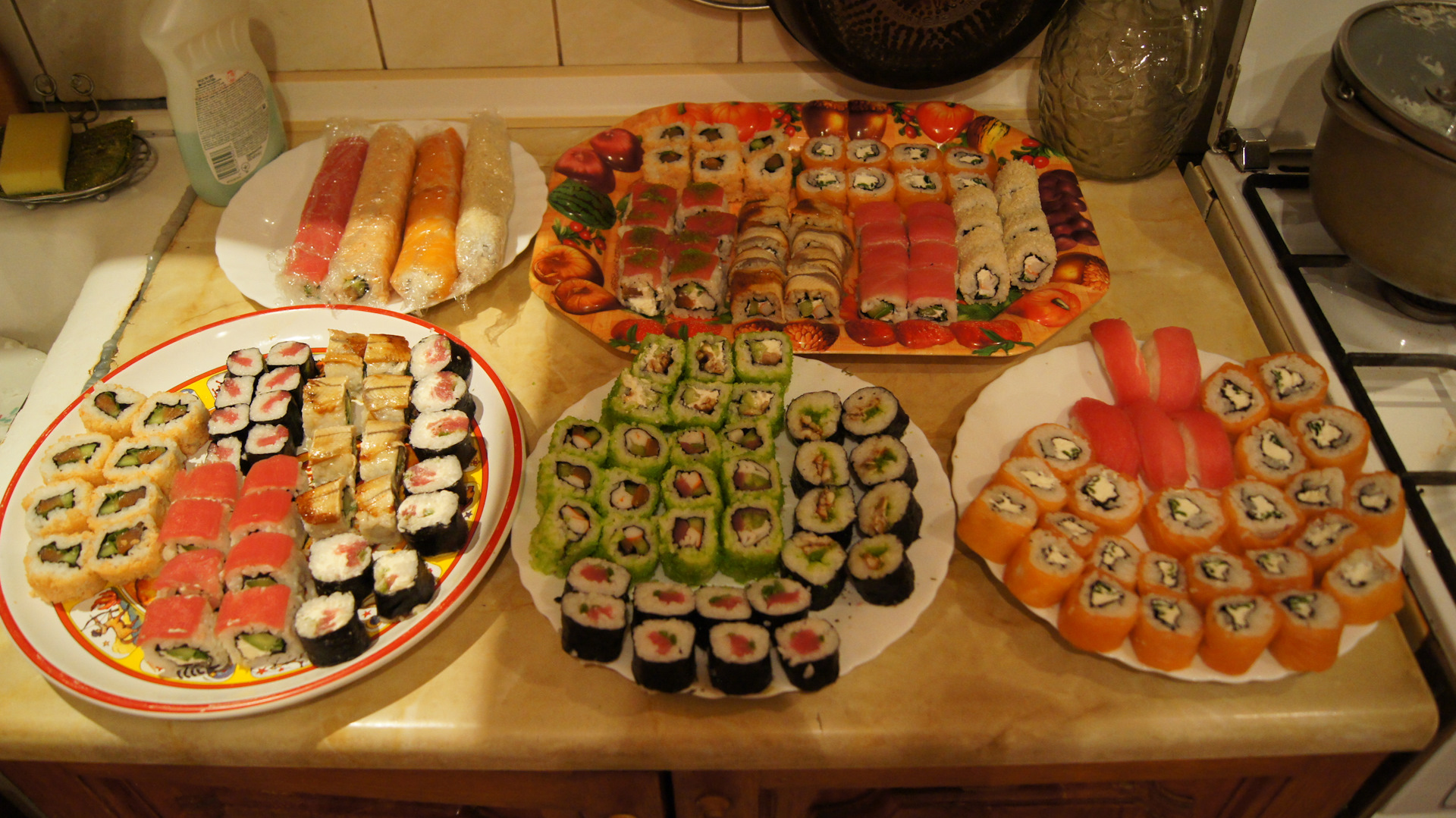 Вкусные суши дома рецепты с фото простые фото 105