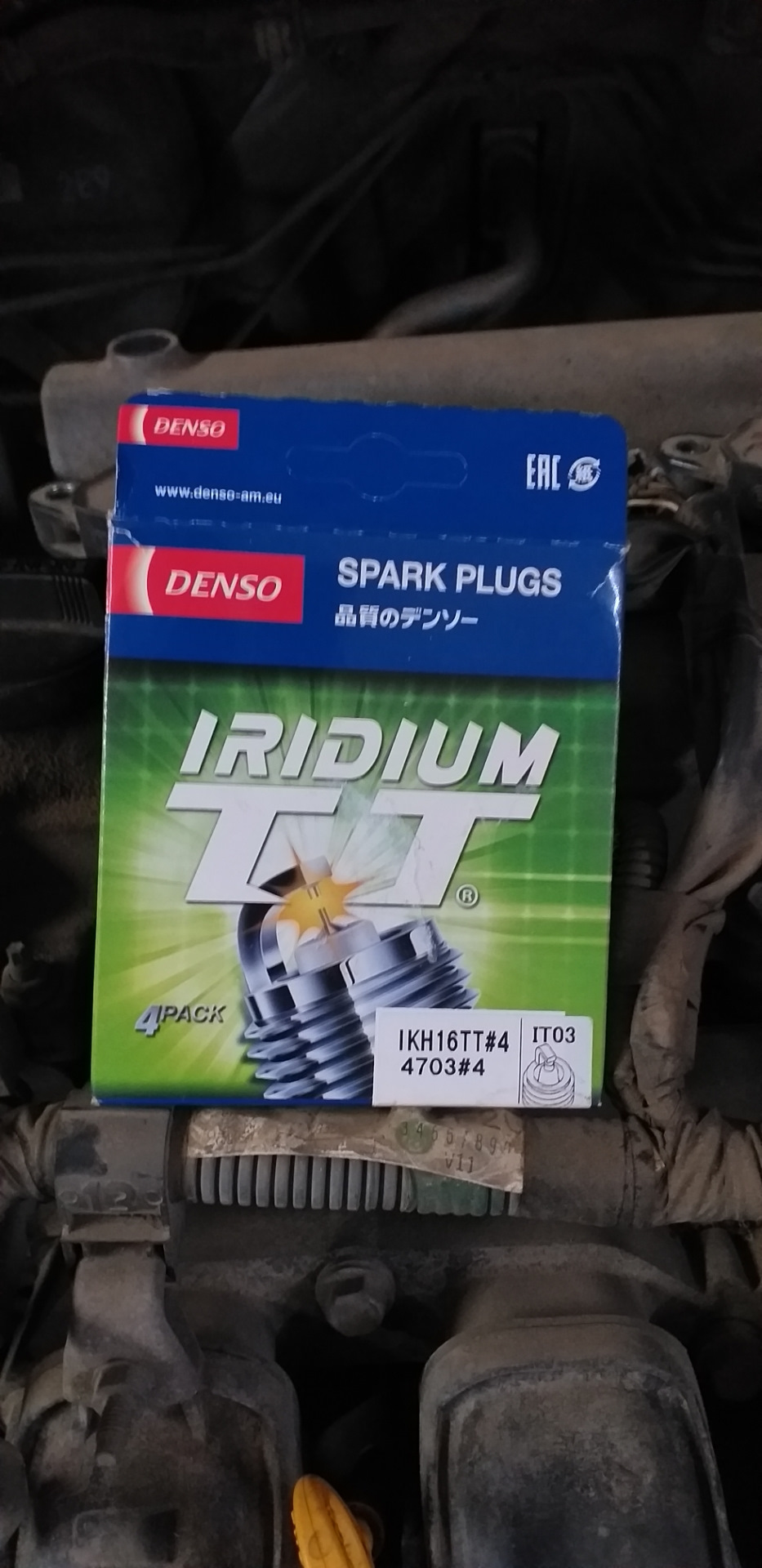 Новогодние свечи. — Toyota E 140, 1,5 л., 2011 года | запчасти | DRIVE2