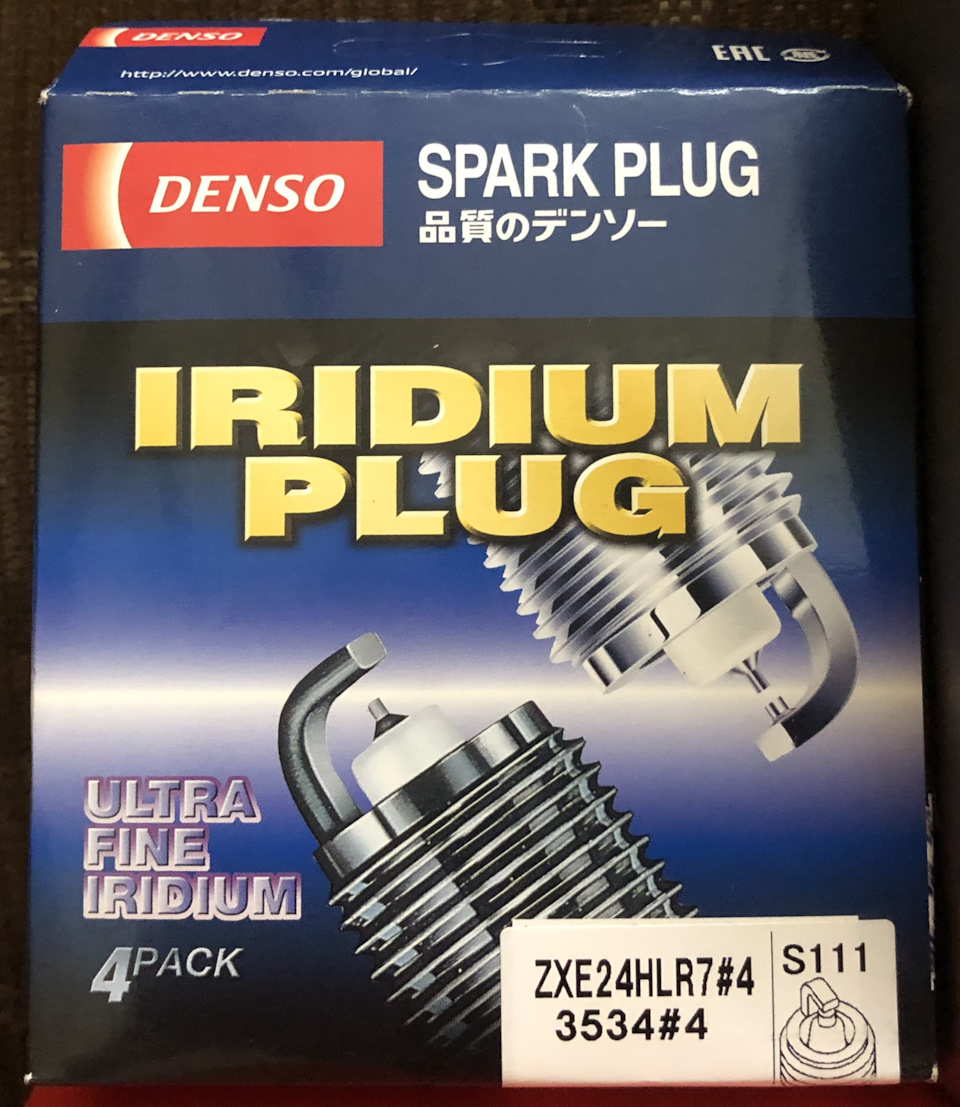 ZXE24HLR7 Свеча зажигания DENSO | Запчасти на DRIVE2
