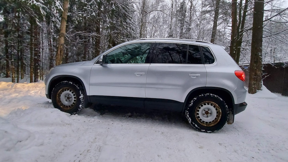 загудели задние подшипники — Volkswagen Tiguan (1G), 2 л., 2012 года ...