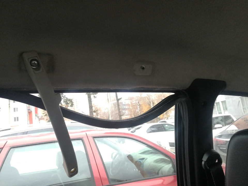 Подготовка к установке поручня — Chevrolet Niva (1G)