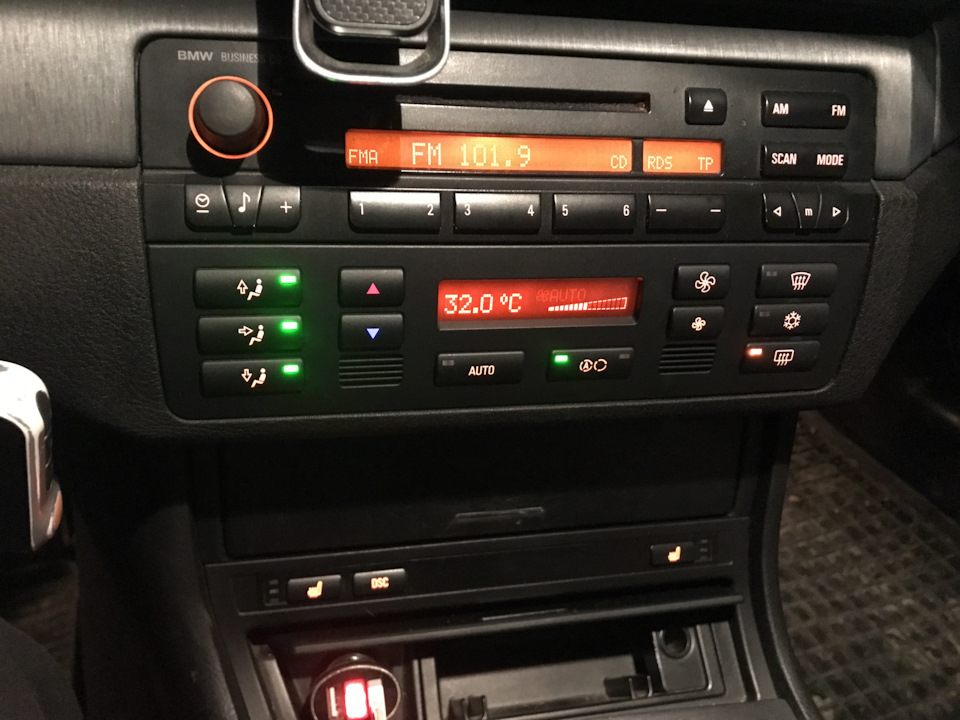 Замена климат-контроля — BMW 3 series (E46), 2 л, 2002 года | своими ...
