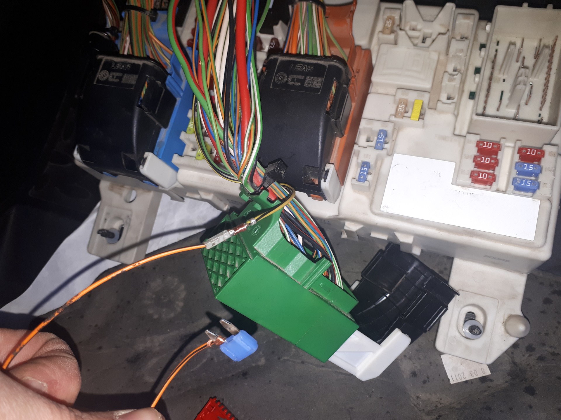 не работает омыватель форд фокус 2 рестайлинг