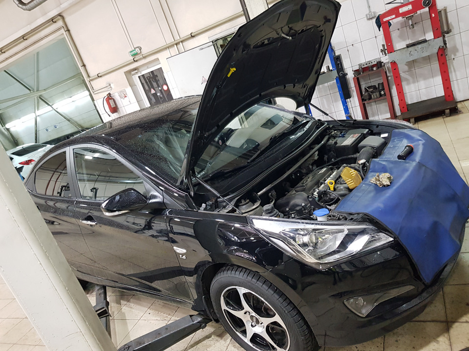 ТО 3 в "Квист", официальном дилере Hyundai — Hyundai Solaris, 1,6 л ...