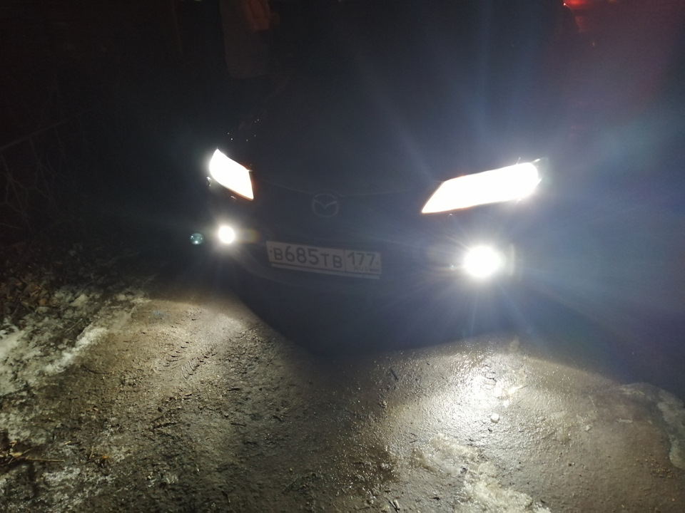 Установка птф в бампер 😁 — Mazda 6 (1G) GG, 2,3 л, 2004 года | тюнинг ...