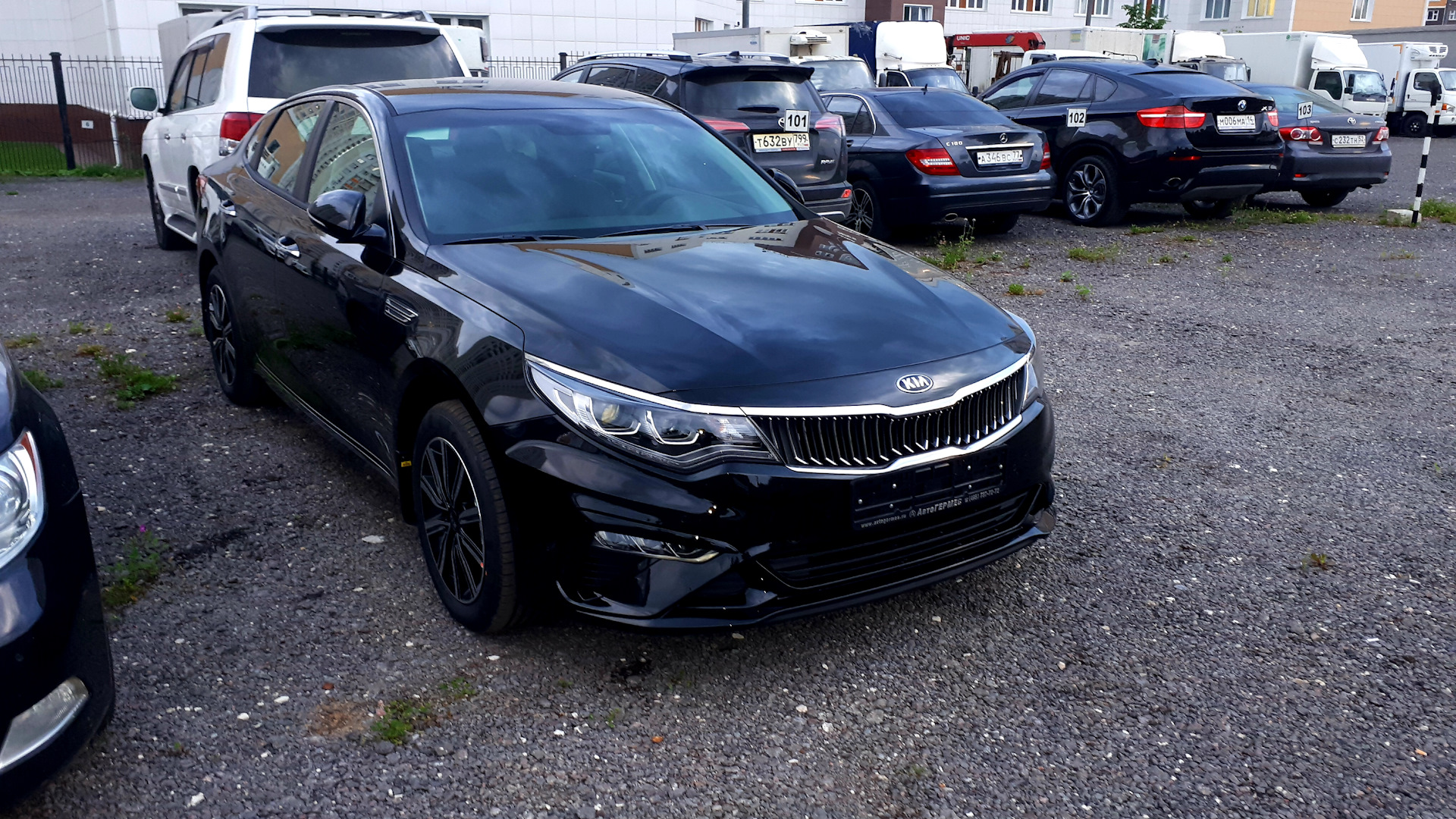 KIA Optima (4G) 2.0 бензиновый 2018 | Чёрная акула на DRIVE2