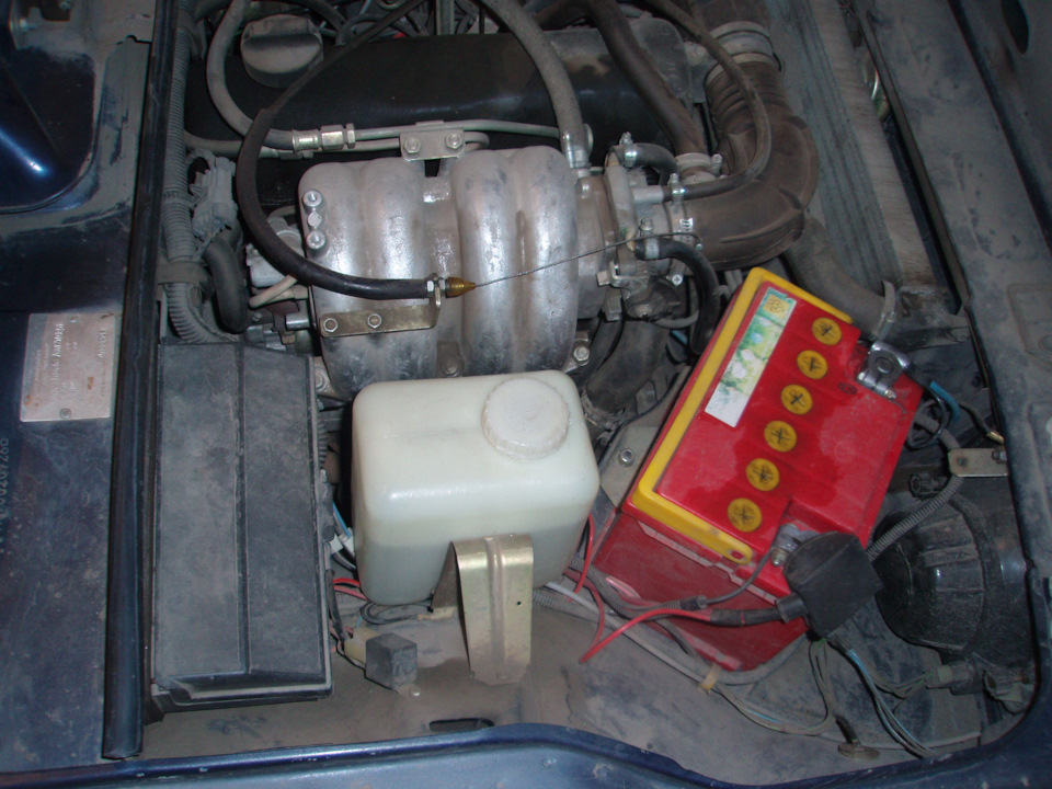 Перенос АКБ справа налево — Lada 21041, 1,6 л, 2007 года | тюнинг | DRIVE2