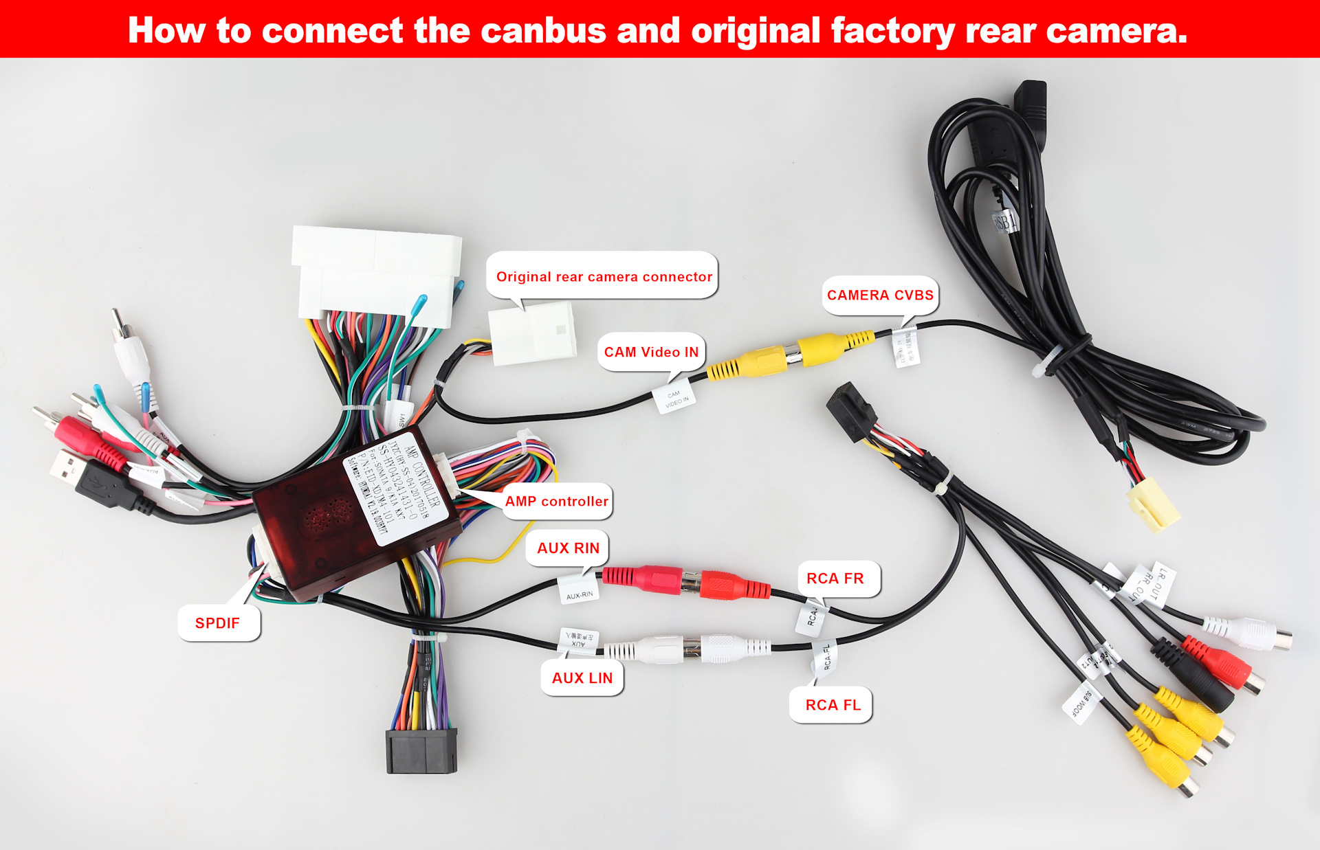 Cc3l провода подключения ГУ 10" Asottu CIX 251060 PX30 2/32GB - Hyundai Creta (1G), 2 л, 2019 года автозв