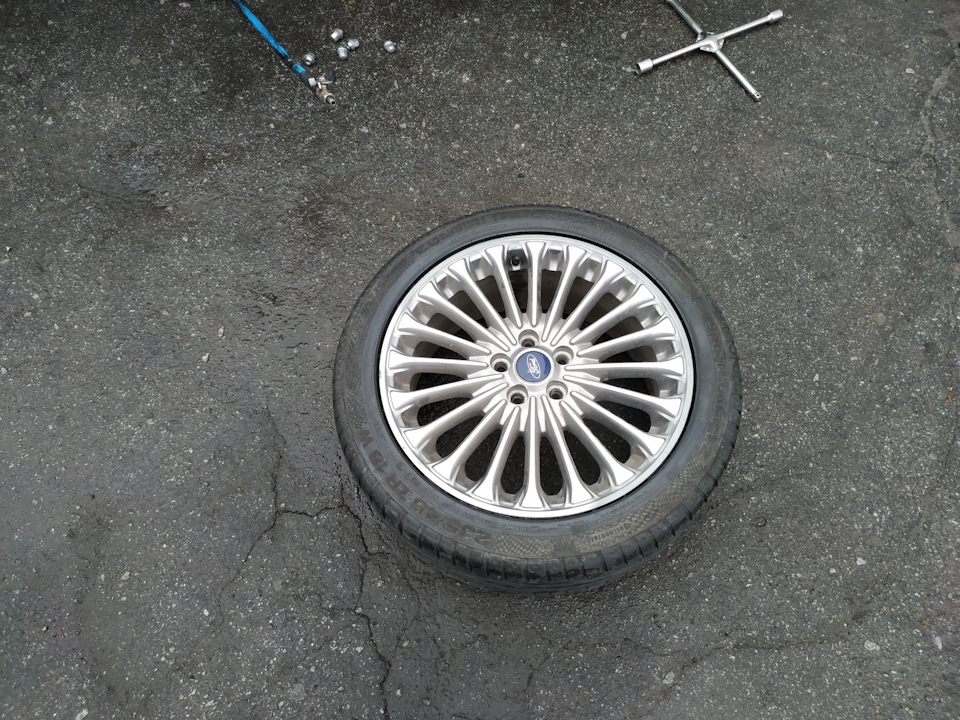 Плановая замена летней резины — Ford Fusion (2G), 2 л, 2014 года | шины ...