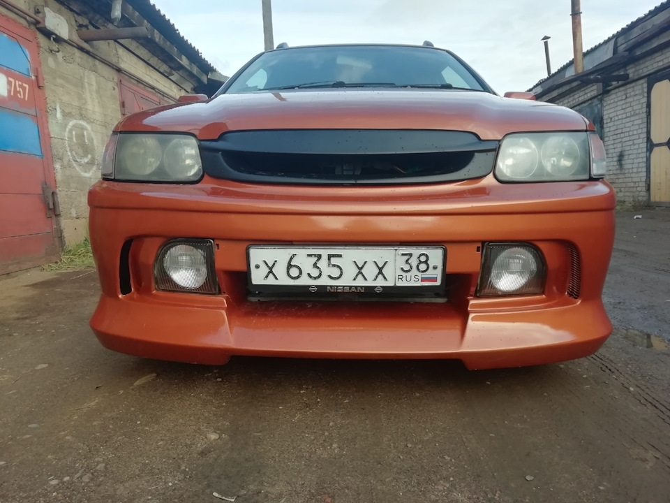 Передний бампер — Nissan R'nessa, 2 л, 1997 года | тюнинг | DRIVE2