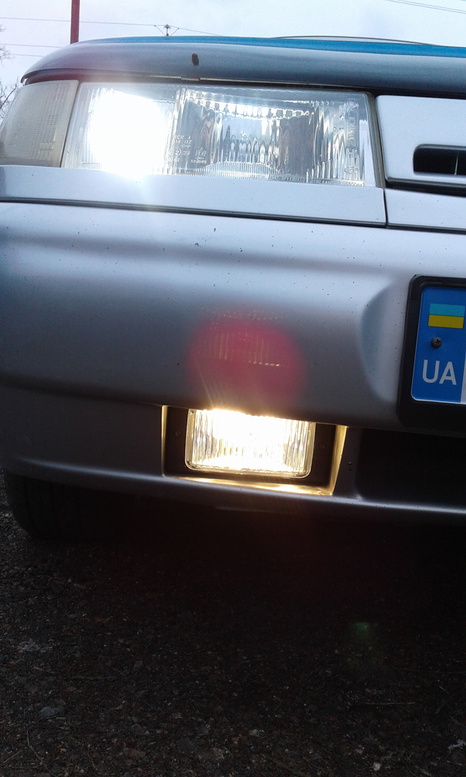 Ставим противотуманки Bosch — Lada 21124, 1,6 л, 2005 года | аксессуары ...