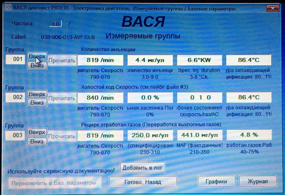 пассат б4 вася диагност