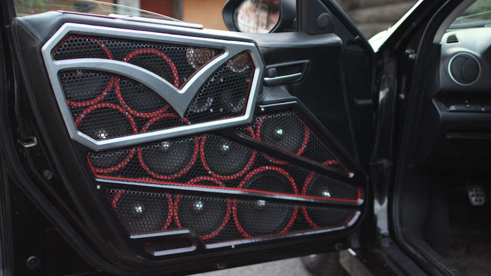 Громкий фронт мазда 6. 4x Ural db 165 s. — Mazda 6 (2G) GH, 2 л, 2008 ...