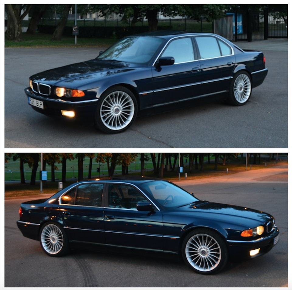 Коллаж 2019-2020 — BMW 7 series (E38), 2,8 л, 1999 года | фотография |  DRIVE2