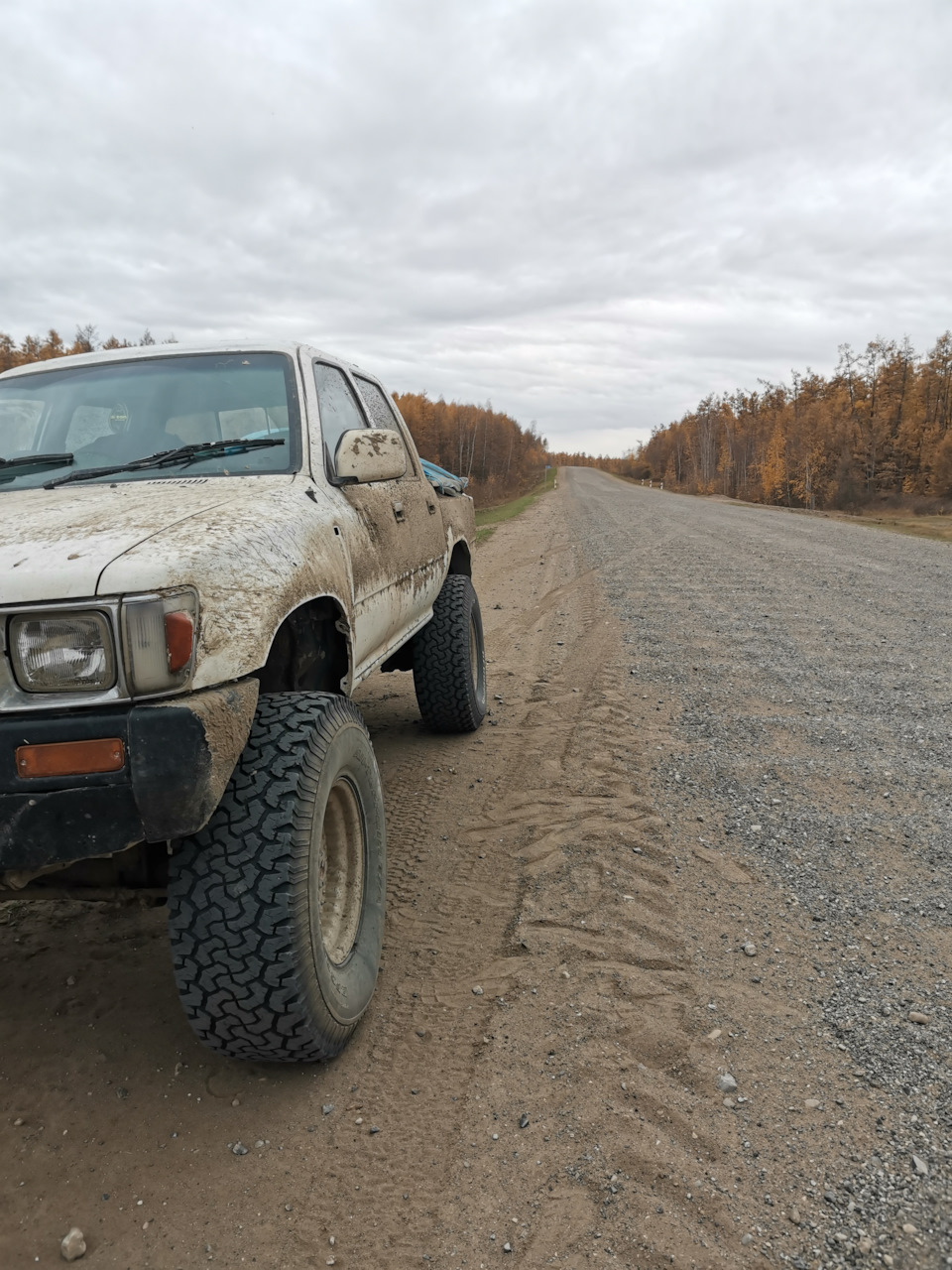 Командировка в далёкий район — Toyota Hilux (5G), 2,8 л, 1989 года |  путешествие | DRIVE2