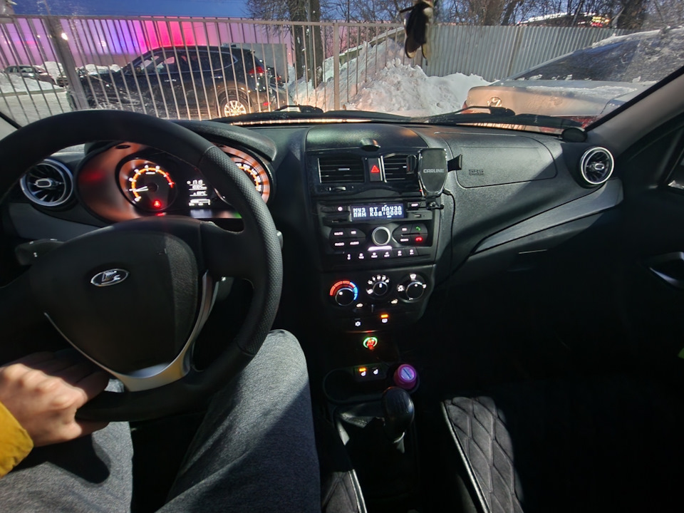 Ручки регулировки блока отопителя для Лада Гранта ФЛ (Lada Granta FL ...
