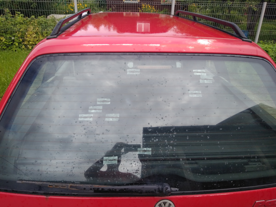 Восстановление обогрева стекла пятой двери — Volkswagen Passat Variant ...