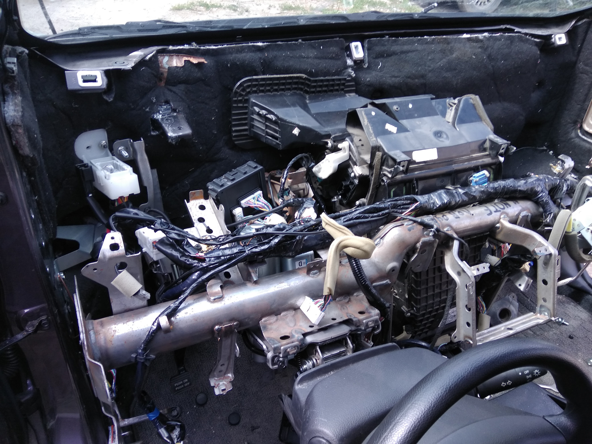 Перенос руля, детали — Nissan Note (1G), 1,5 л, 2008 года | тюнинг | DRIVE2