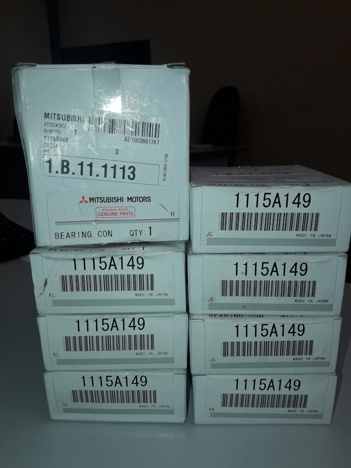 1115A149 Подшипник Mitsubishi | Запчасти на DRIVE2